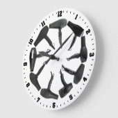 Hair Salon Decorative Wall Clock Grote Klok (Hoek)