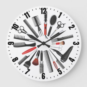 Hair Salon Decorative Wall Clock Grote Klok