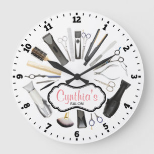 Hair Salon Decorative Wall Clock Grote Klok