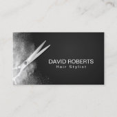 Hair Salon Haarstylist Barber Benoeming Afsprakenkaartje (Voorkant)