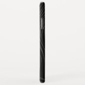 Hair Salon Haarstylist Modern Black Gold Scissors Case-Mate iPhone Case (Achterkant/rechts)