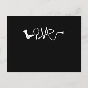 Hair Salon Hairdresser Tolls Hair Stylist Gift Briefkaart