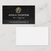 Hair Salon Logo | Stijllijst Visitekaartje (Voorkant / Achterkant)