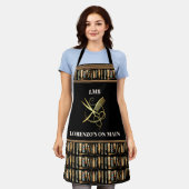 HAIR SALON of BARBER Schort (Gedragen)