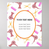 Hair Salon poster (Voorkant)