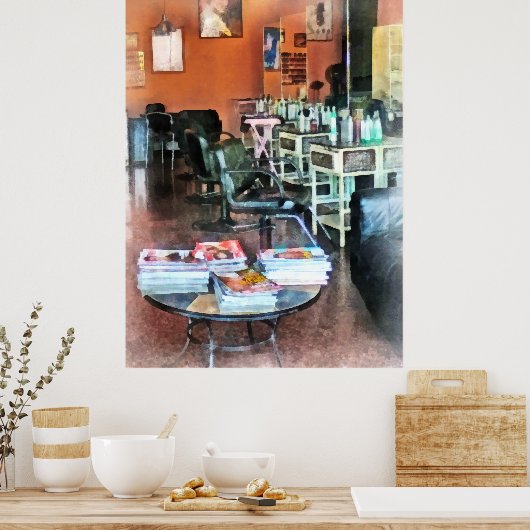 Hair Salon Poster (Keuken)