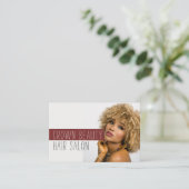 Hair Salon Spa Beauty Visitekaartje (Staand voorkant)