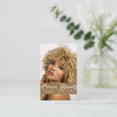 Hair Salon Spa Beauty Visitekaartje (Staand voorkant)
