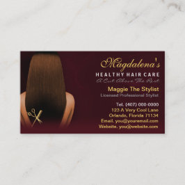 Hair Salon Stylist African American Appointment Afsprakenkaartje