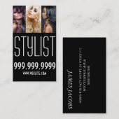 Hair Salon Stylist Barber Shop Beauty Business Visitekaartje (Voorkant / Achterkant)