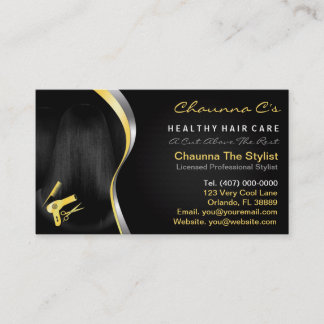 Hair Salon Stylist Beautician Appointment Afsprakenkaartje