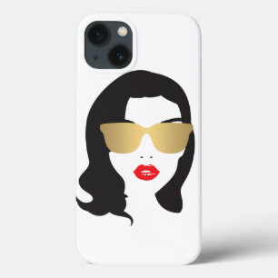 Hair Salon, Stylist, Beauty Girl Case-Mate iPhone Case