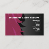 Hair Salon Stylist Colorist Sjabloon Visitekaartje (Voorkant)