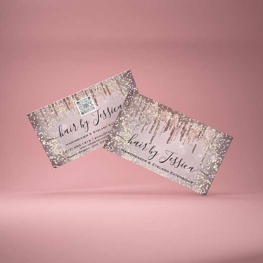 Hair Salon Stylist Hairdresser Roos Drift QR Code Visitekaartje