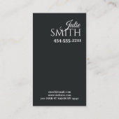 Hair Salon  Visitekaartje (Achterkant)