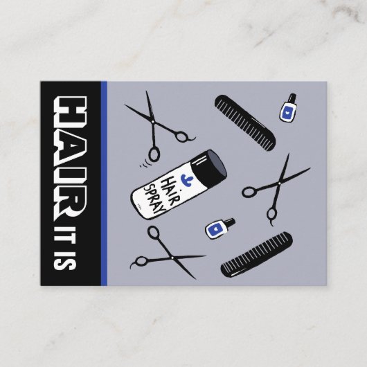 Hair Salon Visitekaartje (Voorkant)