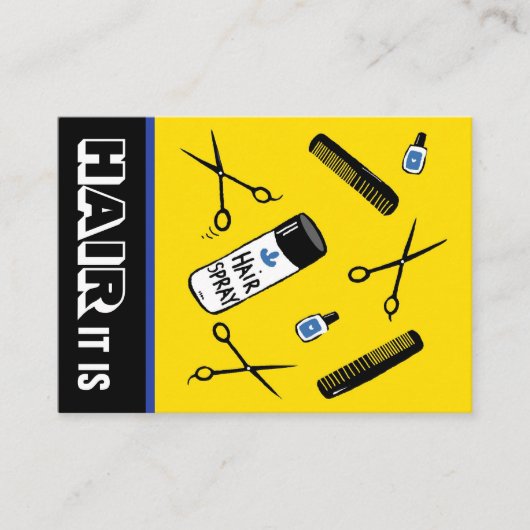 Hair Salon Visitekaartje (Voorkant)