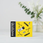 Hair Salon Visitekaartje (Staand voorkant)