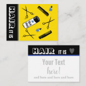 Hair Salon Visitekaartje (Voorkant / Achterkant)