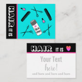 Hair Salon Visitekaartje (Voorkant / Achterkant)
