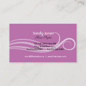 Hair salon visitekaartje en afsprakenkaart (Achterkant)