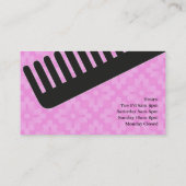 Hair Salon Visitekaartje w/Afspraak Afsprakenkaartje (Achterkant)