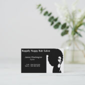 Hair Salon Visitekaartjes (Staand voorkant)