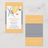 Hair Salon-Visitekaartjes Visitekaartje (Voorkant / Achterkant)