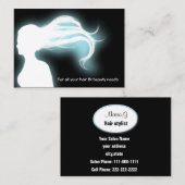Hair Salon-visitekaartjes Visitekaartje (Voorkant / Achterkant)