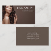 Hair Salon Visitenkarte Visitekaartje (Voorkant / Achterkant)