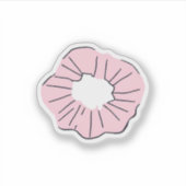 Hair Scrunchie Sticker (Voorkant)