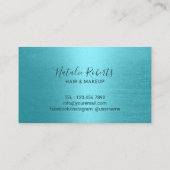 Hair Styist Blow Dry Bar Turquoise Loyalty (Achterkant)