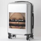 Hair Styling company vehicle advertentiebedrijf Sticker (Koffer)