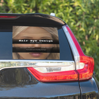 Hair Styling company vehicle advertentiebedrijf Sticker