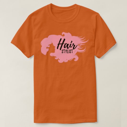 Hair Stylist 3 T-shirt (Design voorkant)