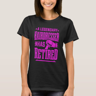 Hair Stylist A Hairdresser heeft Haarstylist in vr T-shirt