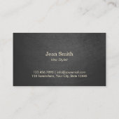  Hair Stylist Antiek Scissor Hairdresser Visitekaartje (Achterkant)