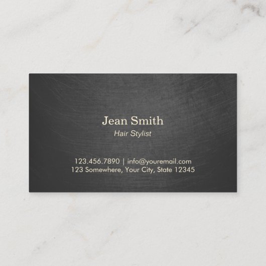  Hair Stylist Antiek Scissor Hairdresser Visitekaartje (Achterkant)