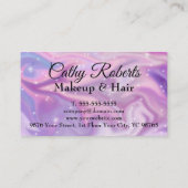 Hair Stylist Appointkaart Visitekaartje (Achterkant)