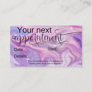 Hair Stylist Appointkaart Visitekaartje