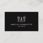 Hair Stylist Appointment Card | Stylists Booking Afsprakenkaartje (Voorkant)