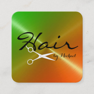 Hair Stylist Appointment Roestvrij Metaal Kijk Afsprakenkaartje