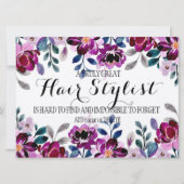 Hair Stylist appreciatie bedankt dat je cadeau heb Kaart (Voorkant)