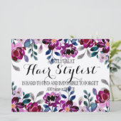 Hair Stylist appreciatie bedankt dat je cadeau heb Kaart (Staand voorkant)