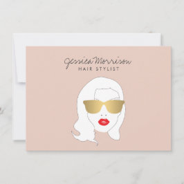 Hair Stylist Beauty Girl op Perzifcertificaat