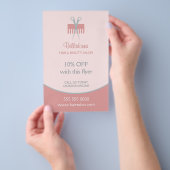 Hair Stylist Beauty Salon flyer (Hand)