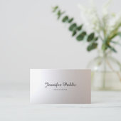 Hair Stylist Beauty Salon Script Graceful Glamour Visitekaartje (Staand voorkant)