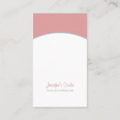 Hair Stylist Beauty Salon Visitekaartjes (Achterkant)