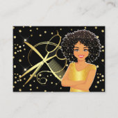 Hair Stylist - Beauty Shop - Salon Visitekaartje (Voorkant)