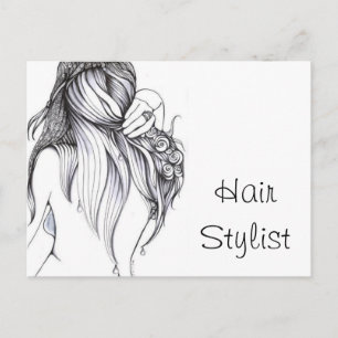 Hair Stylist Briefkaart